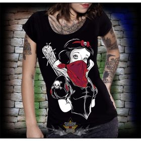 REBEL GIRL - poén női póló