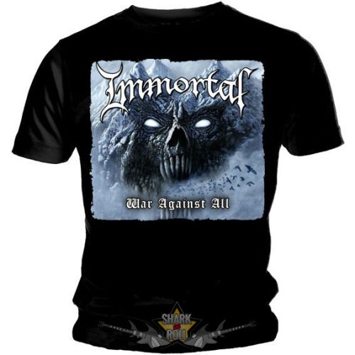 IMMORTAL - WAR AGAINST ALL.   S.ZF.427. férfi zenekaros póló