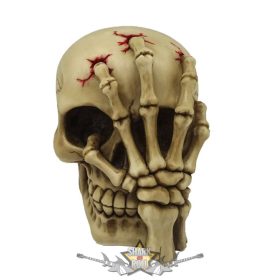   Koponya Marcangoló Csontváz Kézzel. SK381.  koponya figura