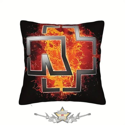 Rammstein - Logós Díszpárnahuzat.  import díszpárnahuzat