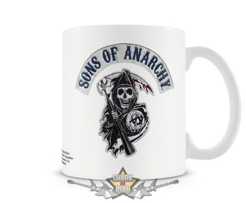 SOA - SONS OF ANARCHY - Sons Of Anarchy Stitched Patch Coffee Mug.  bögre