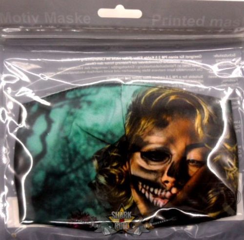 Skull Face 1. Textil pamut  maszk.  védőmaszk