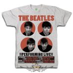   The Beatles - Unisex Premium Tee - 1962 Performing Live  zenekaros  póló. 
