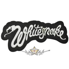 WHITSNAKE - LOGO. . hímzett felvarró