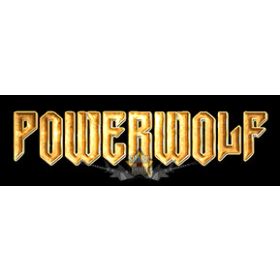 Powerwolf  -  Logo.  10 x 3.  felvarró