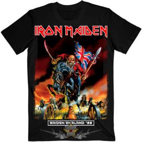IRON MAIDEN - England 88.   férfi zenekaros  póló.  IRON MAIDEN - England 88.   férfi zenekaros  póló.