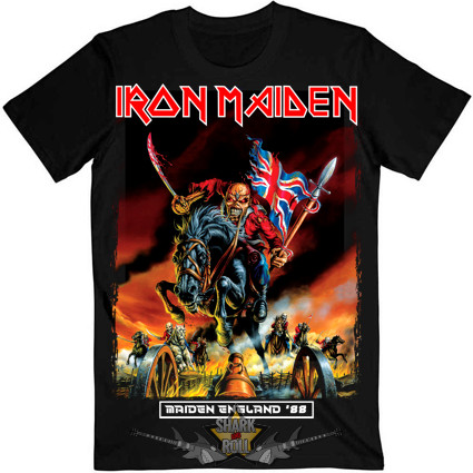 IRON MAIDEN - England 88.   férfi zenekaros  póló. 