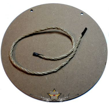 Baphomet - Rusztikus 3D Kecskekoponya és Pentagramma Fa Tábla, 20.07x20.07 cm,  fantasy dísz.