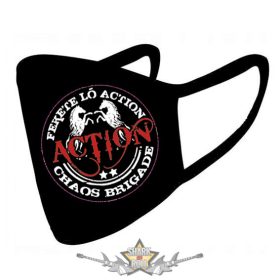   ACTION - Chaos brigád. - Textil pamut kétfalas maszk.   maszk,  kendő.