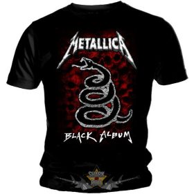METALLICA - BLACK ALBUM. SNAKE.  S.ZF. 605. zenekaros  póló.    METALLICA - BLACK ALBUM. SNAKE.  S.ZF. 605. zenekaros  póló.