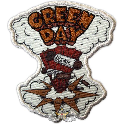 Green Day - Dookie Bombs.  GDPAT11.   * EXTRA PRÉMIUM *.  hímzett felvarró