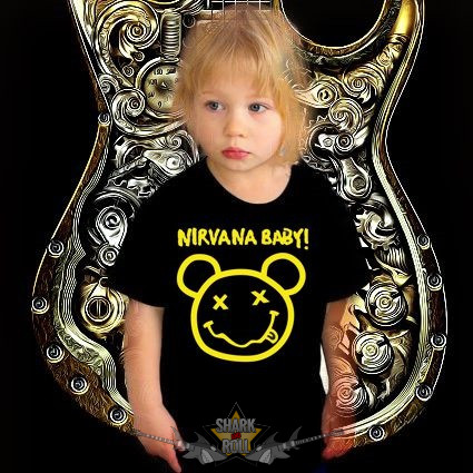 NIRVANA - BABY.    gyerek póló