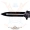 GRIM REAPER - Kaszás kés m.fekete. 21X16X5. cm. 774-8203..  hobby kés, bicska, tőr, dísztárgy