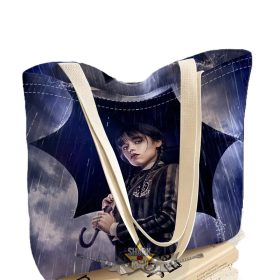 Wednesday Addams - Jenna Ortega női táska,.   táska, bevásárló táska   Wednesday Addams - Jenna Ortega női táska,.   táska, bevásárló táska