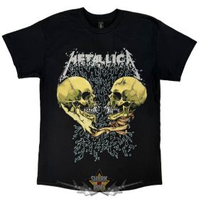   Metallica - Unisex T-Shirt.  Sad But True (Black) (Back Print).férfi zenekaros póló