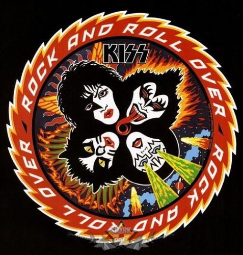 KISS - CIRCLE LOGO.   SFL. felvarró