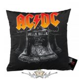   AC/DC - Hells Bells. díszpárna 40*40 cm. Töltött.  import díszpárna