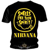   Nirvana - Smells like teen spirit.   S.ZF. 608.  zenekaros póló