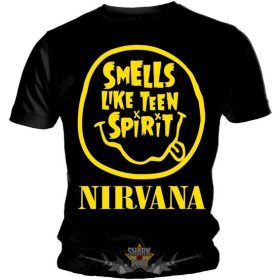   Nirvana - Smells like teen spirit.   S.D. 608.  zenekaros póló