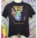   Van Halen - Heaven Help Us All Vintage.  BROCKUM 1990 Concert Tour T Shirt . férfi zenekaros  póló. 