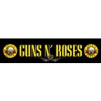   GUNS N ROSES - LOGO.   Super Strip Patch.. 5 x 19. cm. felvarró