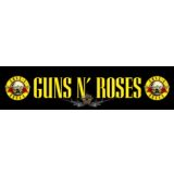   GUNS N ROSES - LOGO.   Super Strip Patch.. 5 x 19. cm. felvarró