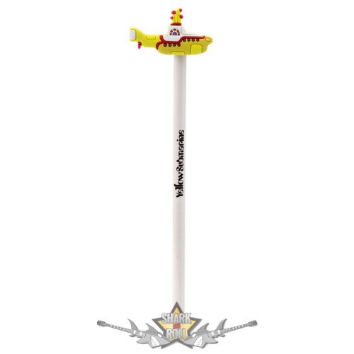 THE BEATLES - Ceruza PVC Topperrel - Sárga Tengeralattjáró Beatles .  ceruza