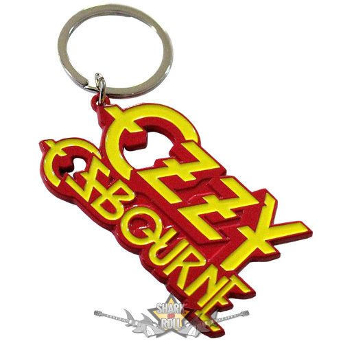 Ozzy Osbourne - Keychain.  Stacked Logo.  import fém kulcstartó