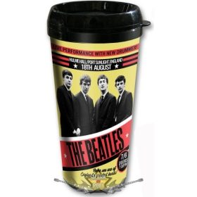   The Beatles - Travel Mug. 1962 Port Sunlight with Plastic Body. utazó pohár.
