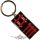 Depeche Mode - Keychain.  Logo.  DEPMKEY01.   import fém kulcstartó