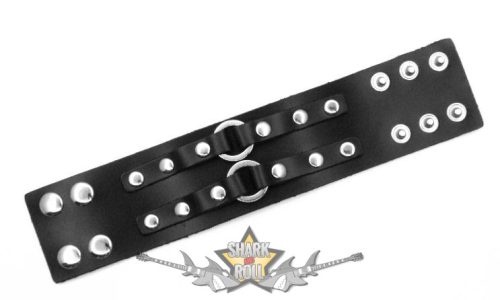 2. soros.  Patent szegecses. karikákkal. JVP. karkötő, csuklópánt. 