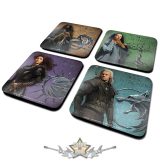 The Witcher (Legendary) Coaster Sets.  pohár alátét szett