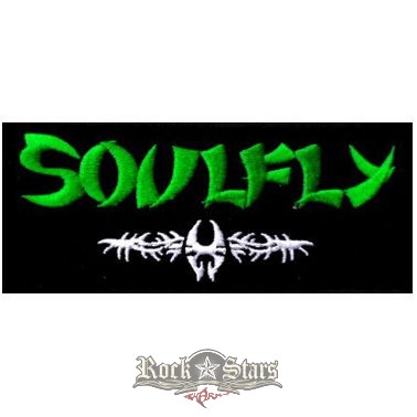 SOULFLY - LOGO. zenekaros felvarró