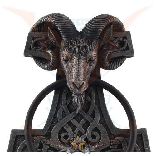 Kopogtató - Ajtókopogtató Thor's Hammer.  D5729U1.  fantasy dísz, 