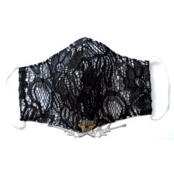 Gothic * csipke 2 -  textil szájmaszk .kétfalas maszk.   maszk, kendő