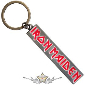 Iron Maiden - Keychain.  Logo.  import fém kulcstartó