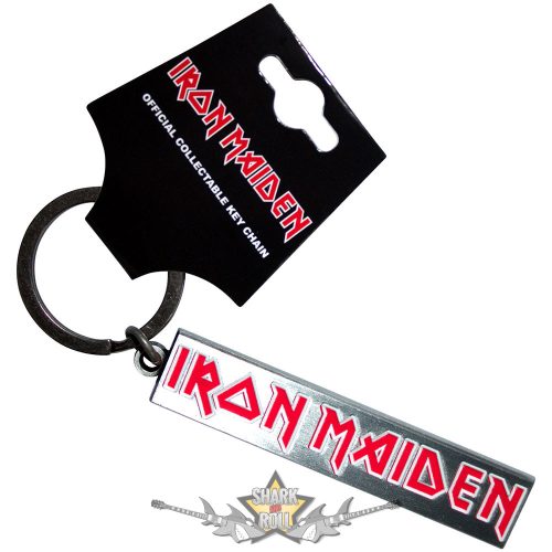 Iron Maiden - Keychain.  Logo.  import fém kulcstartó