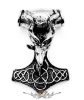 THOR HAMMER -  Aries - Kos head.  nagynéret.  nyaklánc, medál