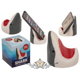   Shark telefonállvány – szórakoztató és praktikus.  telefon tartó