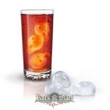 Jégkocka - Scream * Koponyák. Ice tray COLD BLOODED ICE TRAY.  jégkocka forma