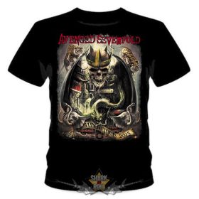 Avenged Sevenfold - World tour. SD. 042. férfi zenekaros  póló.    Avenged Sevenfold - World tour. SD. 042. férfi zenekaros  póló.