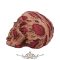 The Hoard Rotting Zombie Skull Ornament. 17. cm.  D4964r0.  koponya figura