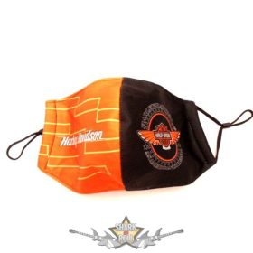   HARLEY DAVIDSON - Motoros Textil pamut kétfalas maszk. maszk, . állítható,   maszk,  kendő.