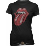 Rolling stones- Distressed Tongue  női póló