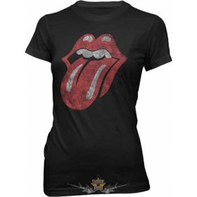 Rolling stones- Distressed Tongue  női póló