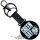 Green Day - Keychain.  Stacked Logo & Grenade Circle (Glow-in-the-Dark).   import fém kulcstartó