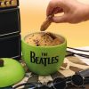The Beatles - zöld alma kerámia.  sütitartó.