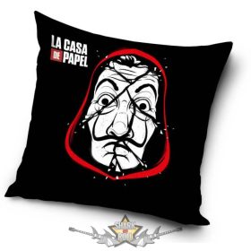   A nagy pénzrablás - La casa de papel. párna 40-40 cm.   import díszpárna