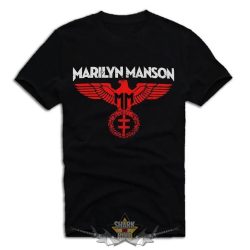 Marilyn Manson - Eagle logo. zenekaros póló