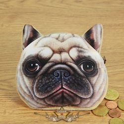 3D Dog coin bag model 3.  3d hatás.  pénztárca, apró pénz tartó
